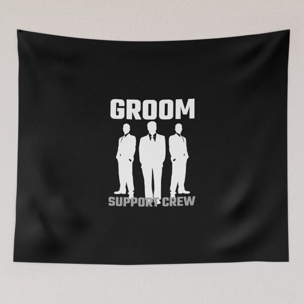 Item preview, Groom Support Crew designed and sold by evahhamilton.