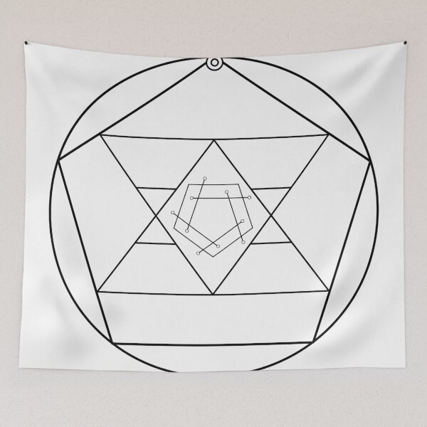 Item preview, Reverse Flame Alchemy Symbol designed and sold by MusicandWriting.