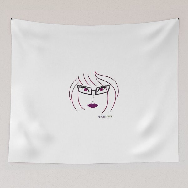 Item preview, All Girls Rock! designed and sold by TwinPowerTammy.