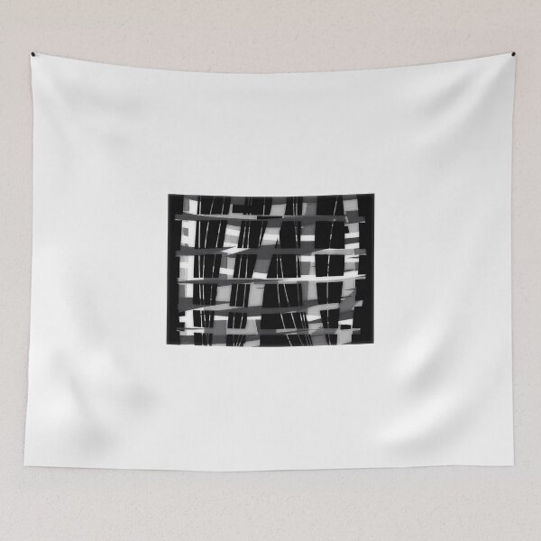 Item preview, MODERN PLAID, black and white,  FASHION skirts designed and sold by ackelly4.
