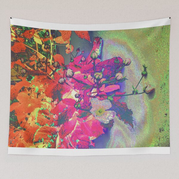 Item preview, Flowering Blackberry designed and sold by Carine Werthmann.