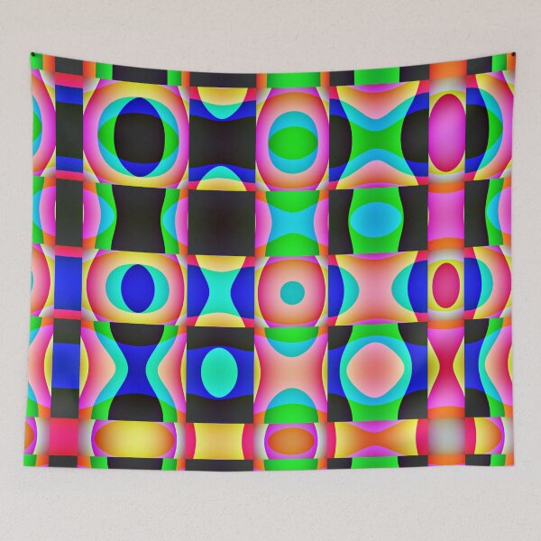 Item preview, Colorful Psychedelic Abstract Pattern designed and sold by KirstenStar.