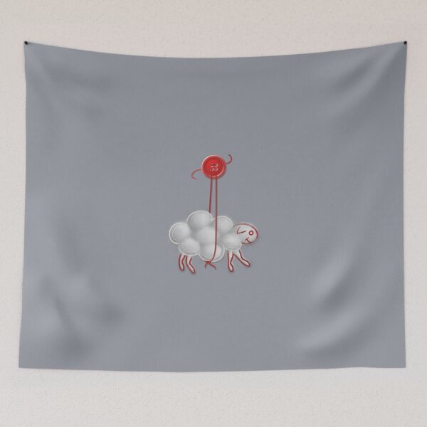 Item preview, Button Sheep - Bourgeois designed and sold by Sunflow.