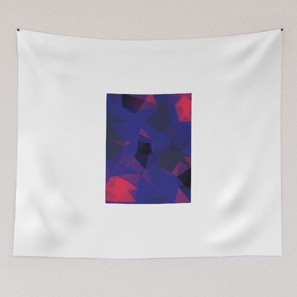 Item preview, Blue and Red - Geometric designed and sold by UzStore.