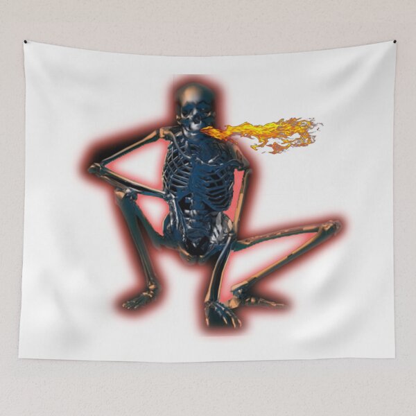Item preview, squelette feu designed and sold by autrouvetout.