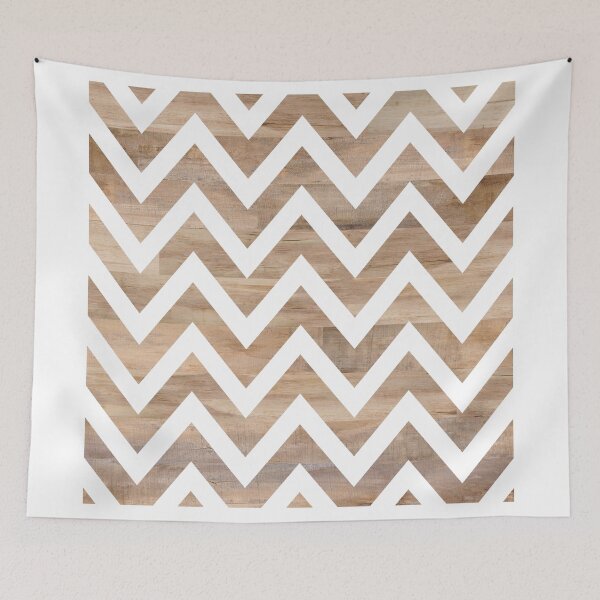 Item preview, woodgrain chevron designed and sold by beverlylefevre.