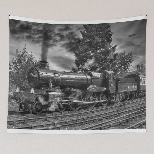 Item preview, GWR Bradley Manor - Black and White designed and sold by Steve H Clark.