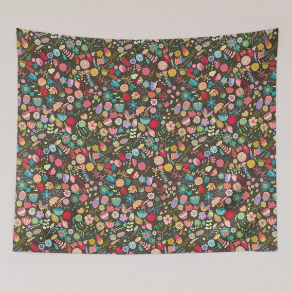 Item preview, Vintage Floral Pattern/Background designed and sold by kennasato.