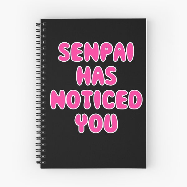 Item preview, Senpai Has Noticed You designed and sold by adriannachuu.