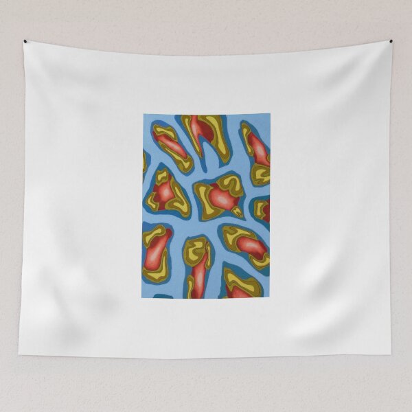 Item preview, Leopard Love - Blue designed and sold by Nathalee Milo.