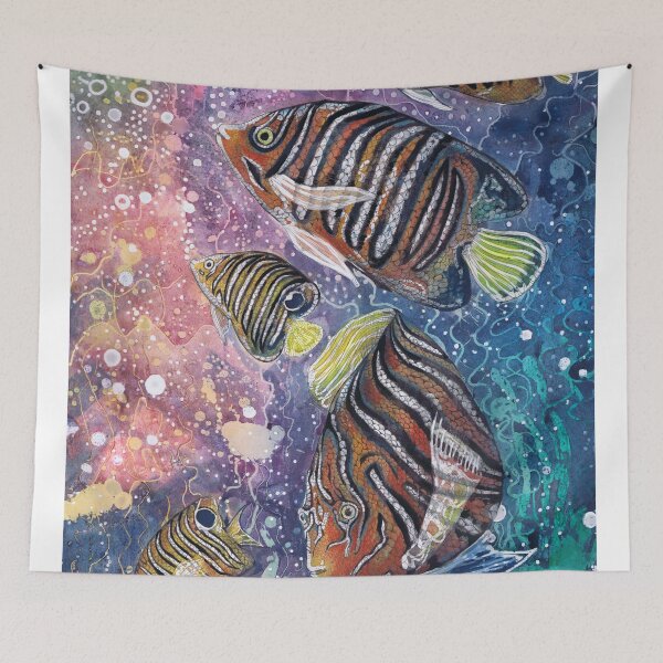 Item preview, Batik Tropical Fish designed and sold by Dawn Paws.
