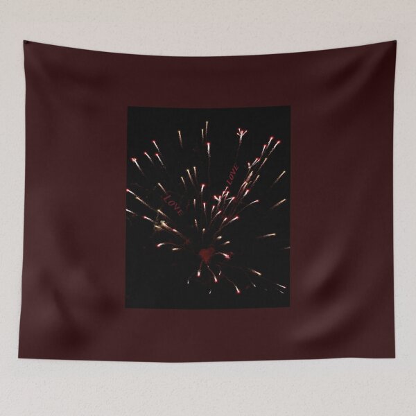 Item preview, Firecracker Red Heart  designed and sold by ginawaltersdorf.