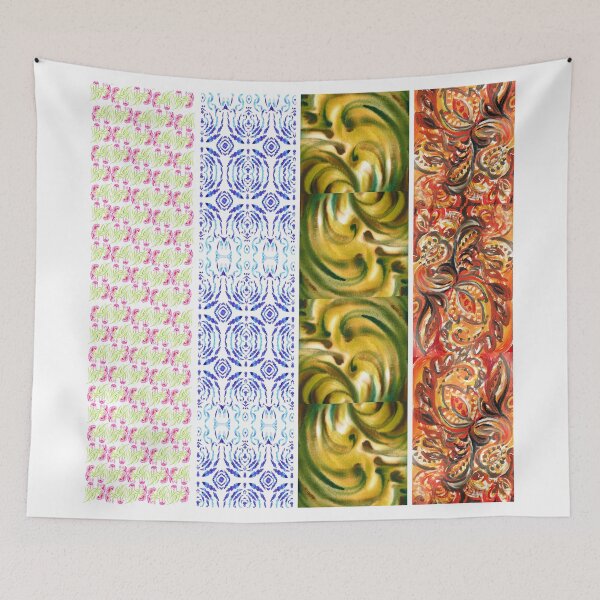 Item preview, Multi Colored Floral Patterns I designed and sold by Irina Sztukowski.