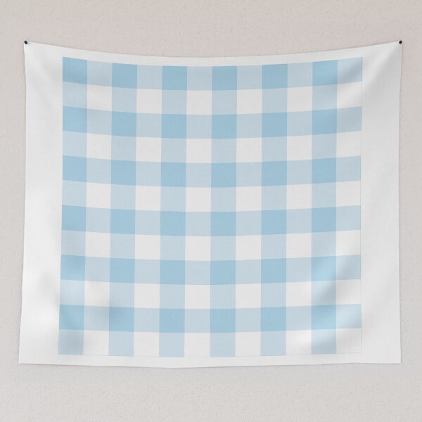 Item preview, Light Blue Gingham designed and sold by Designedwithtlc.