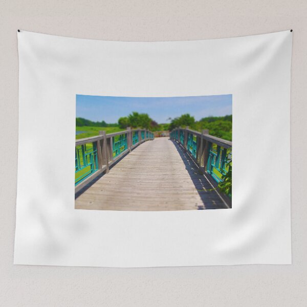 Item preview, Pedestrian Bridge Tilt Shift, Powell Gardens designed and sold by PhotosByTrish.