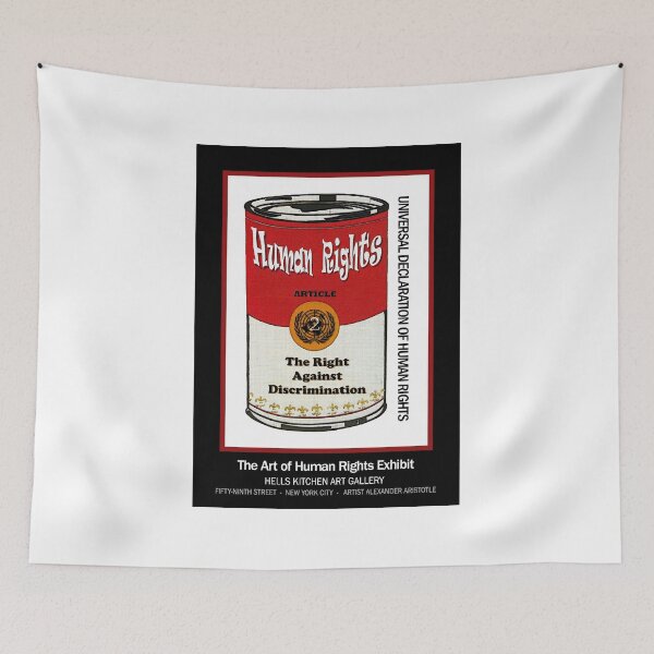 Item preview, HUMAN RIGHTS POP ART – UNIVERSAL DECLARATION OF HUMAN RIGHTS – ARTICLE 2 designed and sold by humanrights.
