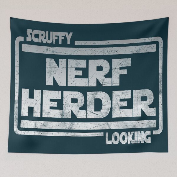 Item preview, Scruffy Looking Nerf Herder designed and sold by OriginalApparel.