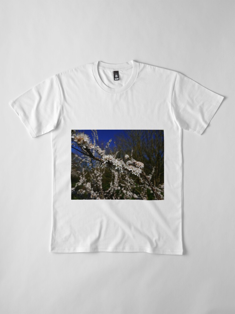 Alternate view of Blackthorn (Prunus spinosa) Premium T-Shirt