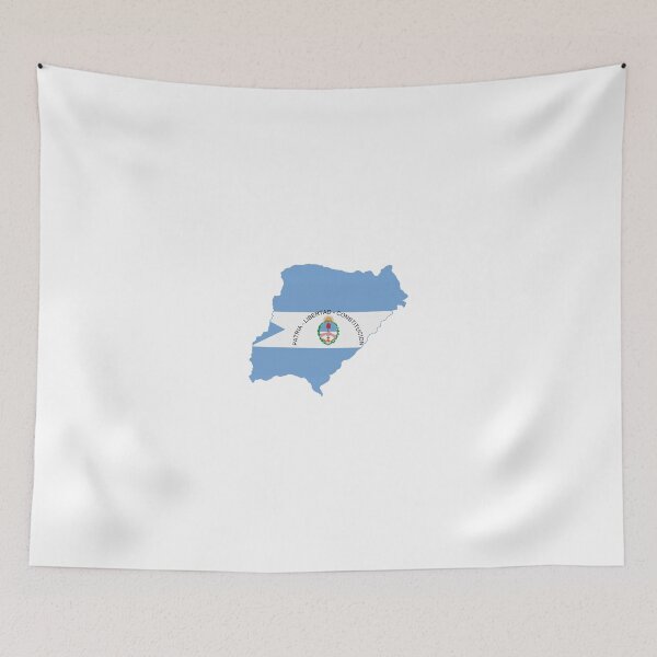 Item preview, Mapa de la bandera de la provincia de Corrientes designed and sold by abbeyz71.
