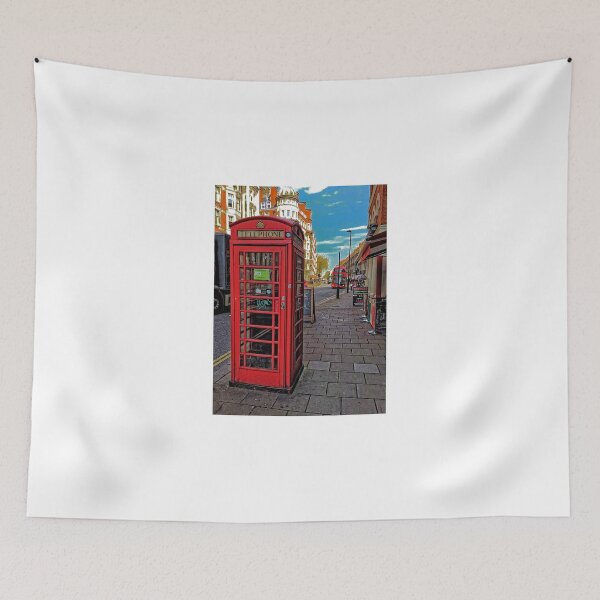 Item preview, English Red Phone Box designed and sold by BritishYank.
