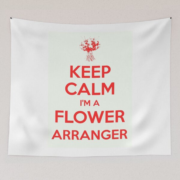 Item preview, Keep calm, I'm a flower arranger designed and sold by Dis-An-Dat.
