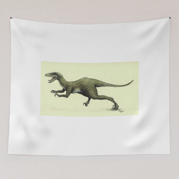 Item preview, Jurassic Park Velociraptor On the Prowl designed and sold by r-henderson-art.