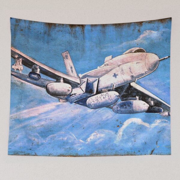 Item preview, Crusty Fighter Bomber - Laptop Cover designed and sold by rooosterboy.