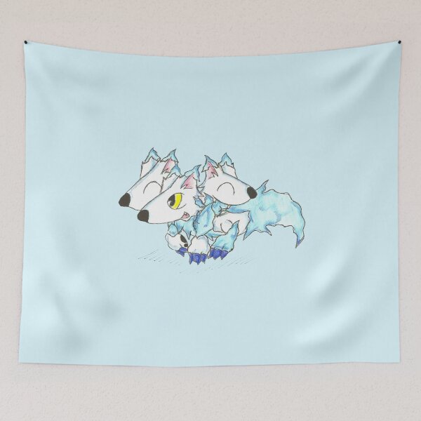 Item preview, Ice Cerberus Pup designed and sold by KOKeefeArt.