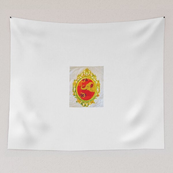 Item preview, Yellow Elephant Scalloped Sheeting Frame   designed and sold by ACracker69.