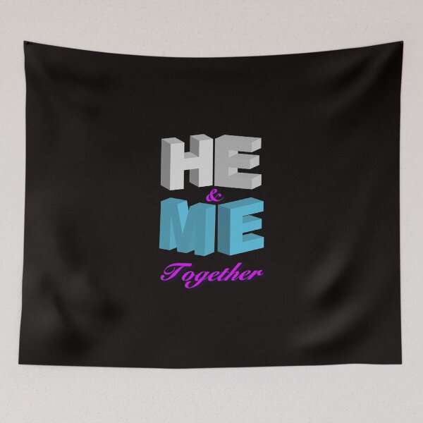 Item preview, He and me together designed and sold by creativecm.