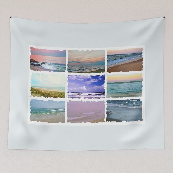 Item preview, Ocean Waves Photo Collage designed and sold by ginawaltersdorf.