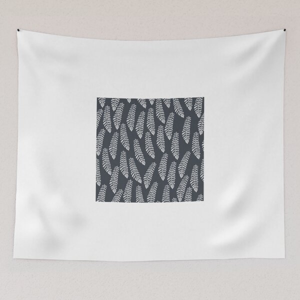 Aperçu de l'œuvre Fern on Charcoal Grey créée et vendue par ThistleandFox.