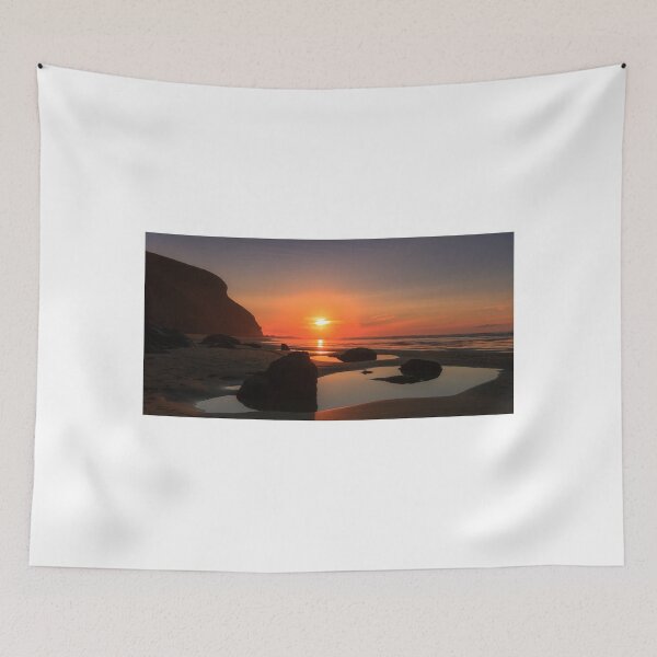 Item preview, Sunset at Mawgan Porth,North Cornwall designed and sold by Lucy Davey.