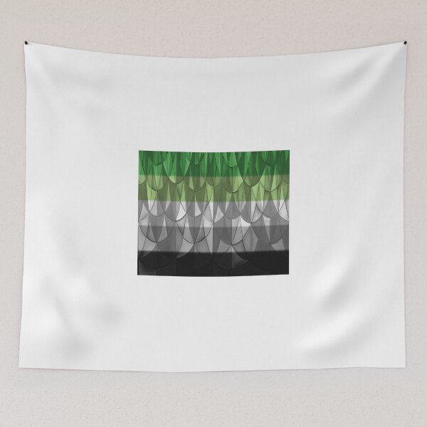 Item preview, Geometric Aro Pride designed and sold by shaneisadragon.