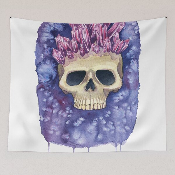 Item preview, Amethyst Crowned Skull designed and sold by TheresaLammon.