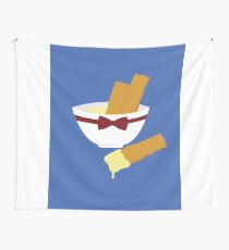 Fish fingers and custard Wall Tapestry