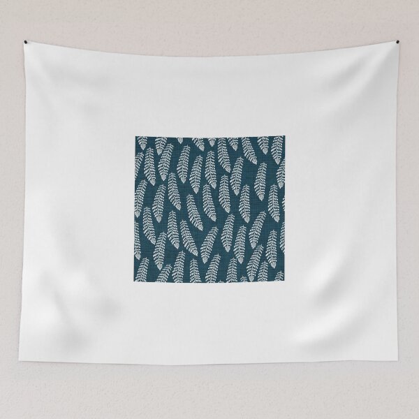 Item preview, Fern on Dark Denim designed and sold by ThistleandFox.