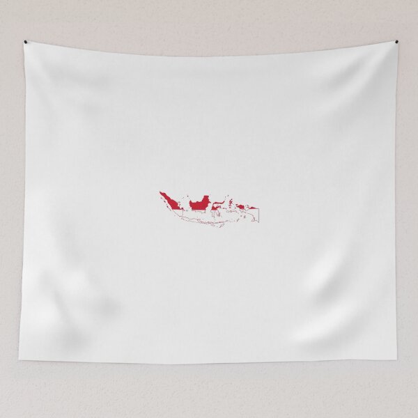 Item preview, Flag Map of Indonesia designed and sold by abbeyz71.