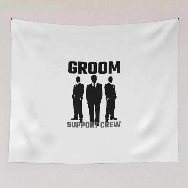 Item preview, Groom Support Crew designed and sold by evahhamilton.