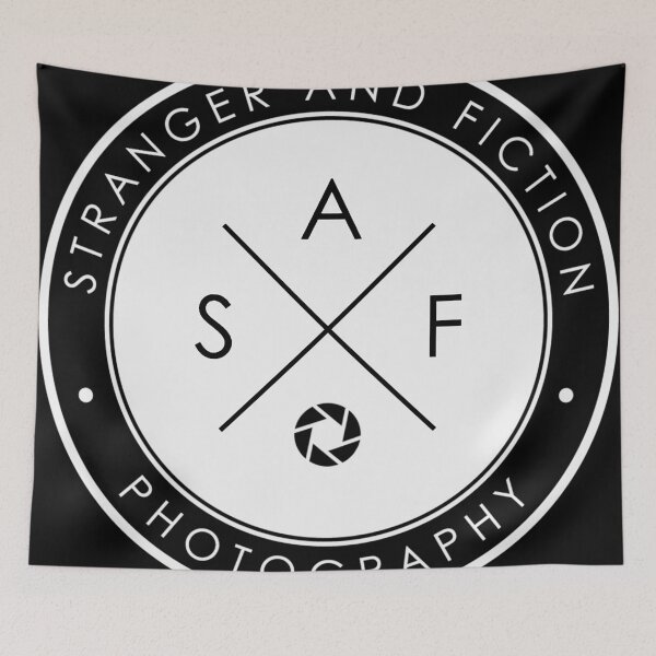 Item preview, SAF logo tshirt - black designed and sold by Jaz Grady.