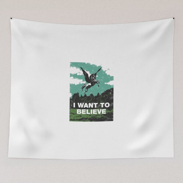 Item preview, I want to believe (in unicorns) designed and sold by AlexRoivas.
