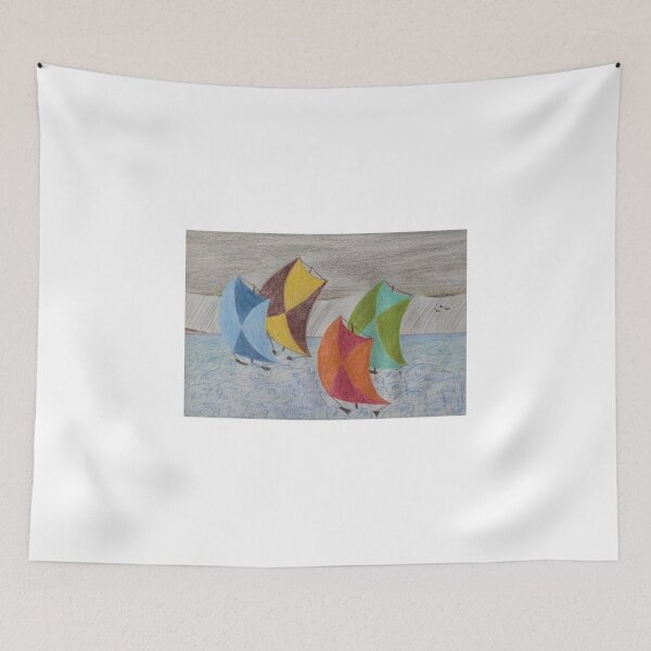 Item preview, Sailing in the Caribbean rain designed and sold by Art by Margaret.