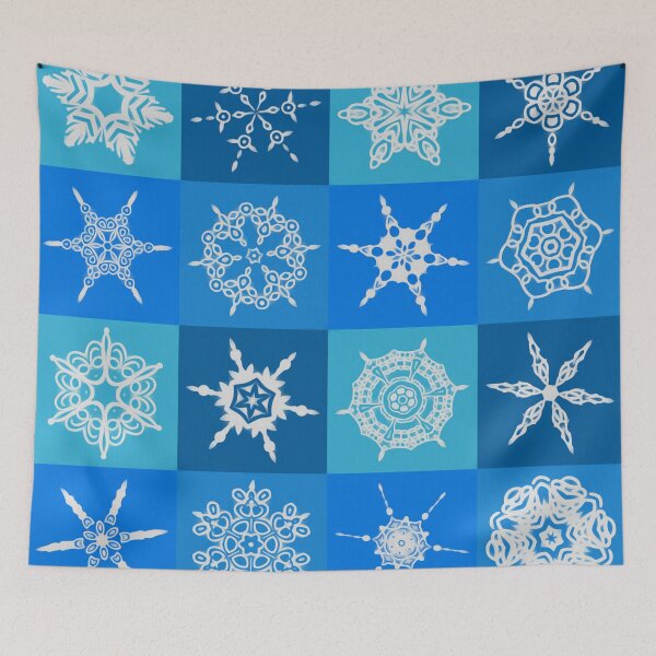 Aperçu de l'œuvre Snowflake Pattern créée et vendue par creepyjoe.