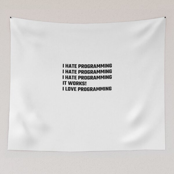 Item preview, I Love Programming designed and sold by evahhamilton.