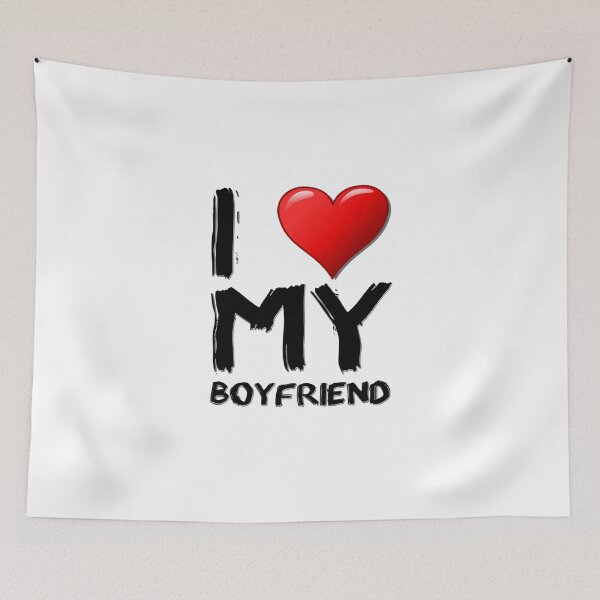 Item preview, I love (heart) my boyfriend designed and sold by masonsummer.
