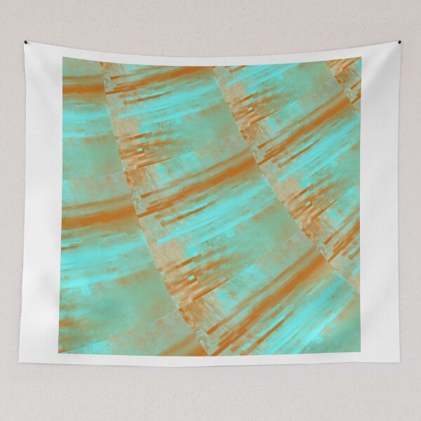 Item preview, Copper and Aqua Curves designed and sold by Jessielee72.