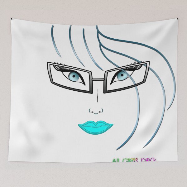 Item preview, All Girls Rock! designed and sold by TwinPowerTammy.