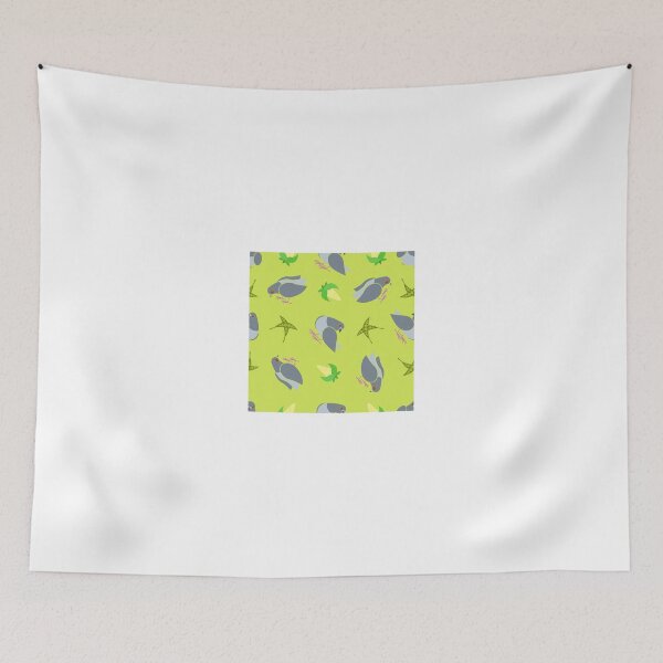 Item preview, Pigeon Pattern - Green designed and sold by QuietPigeon.