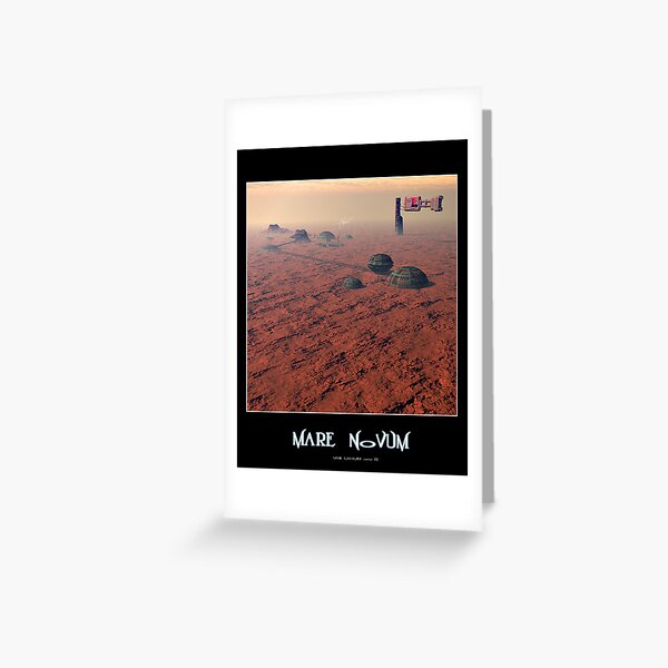 ..Mare Novum.. Greeting Card