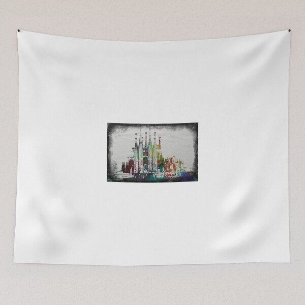 Item preview, Painted Sagrada familia designed and sold by amira.